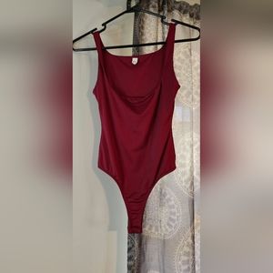 Maroon Bodysuit